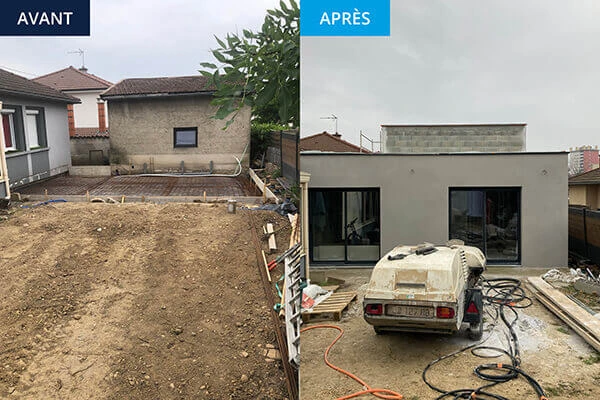 Extension majeure d'une maison familiale