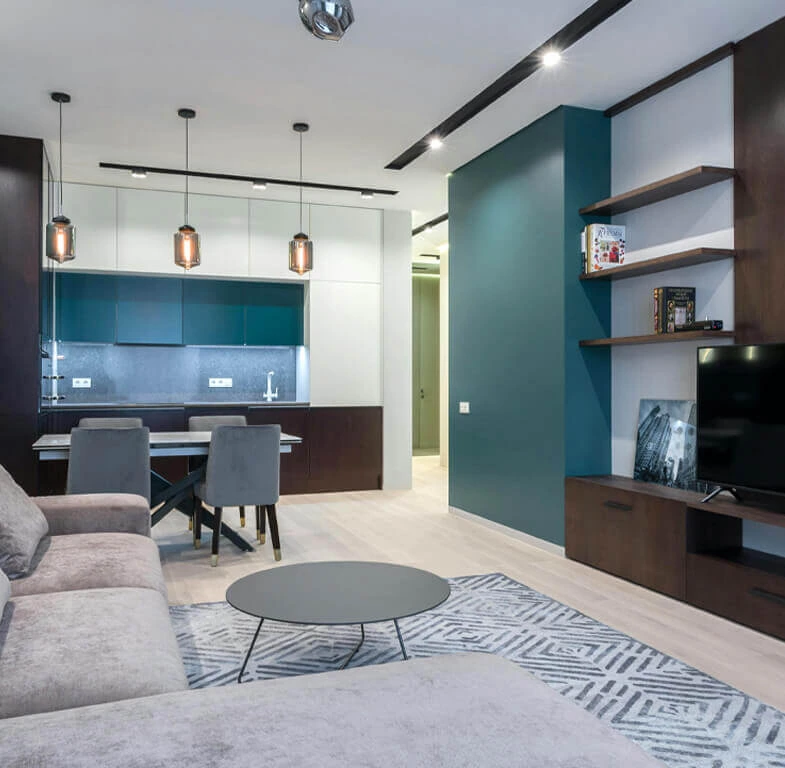 Rénovation complète d'un salon à Bourg-en-Bresse